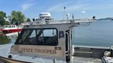 Law enforcement taking part in boat drills along Tennessee River in Guntersville