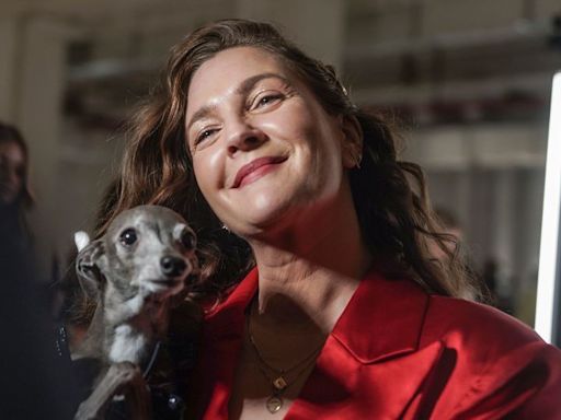 Drew Barrymore’s life is filled with pets, just as she likes it