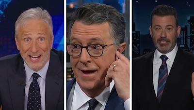 Late-Night Hosts React To Harris-Trump Debate: 'What the F--k Just Happened?'