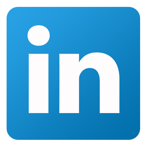 Linkedin Icon | Flat Gradient Social Iconset | limav