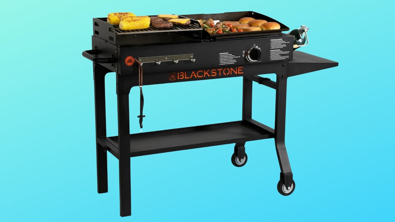 Walmart is offering the Blackstone Duo griddle and grill for only $179 among other deals this week