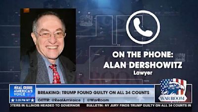 Dershowitz Argues No Judge Will Overturn Trump Conviction Out of Fear of Suffering His Fate: Being Shunned on Martha’s Vineyard