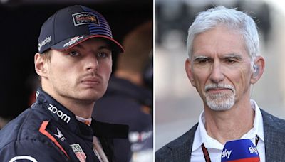 Max Verstappen given warning as Damon Hill makes claim about four F1 rivals