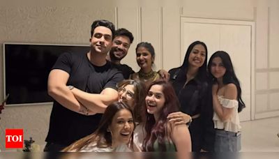 Ankita Lokhande and Vicky Jain throw a party as Laughter Chefs’ wraps up; Nia Sharma, Krushna Abhishek and others join | - Times of India