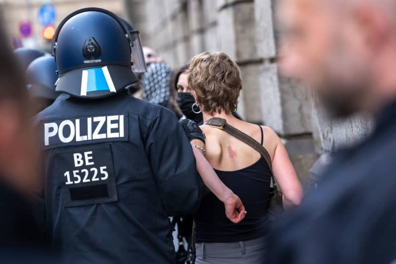 Berlin police launch criminal cases after clearing university protest