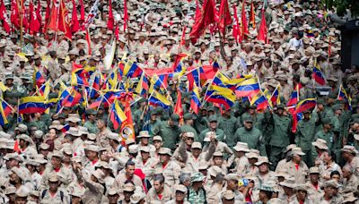 Oficialistas marchan para recordar la vuelta de Chávez tras el golpe de Estado de 2002