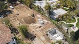 Betty White's Demolished Home: Construction Workers Lay Plans for New Mansion on Plot