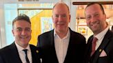 Prince Albert of Monaco dines in San Carlo in Cheshire's Golden Triangle