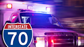 Arkansas man hospitalized in rollover crash on I-70