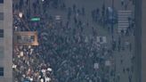 Pro-Palestine protesters march streets of downtown Chicago