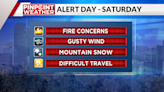 Denver weather: Fire danger, mountain snow; Pinpoint Weather Alert Day Saturday