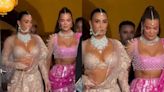 Kim And Khloe Kardashian Leave For Anant Ambani-Radhika Merchant's Reception In Lehengas; Watch - News18