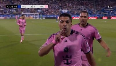 Luis Suárez aparece con el gol del empate para Inter Miami - MarcaTV