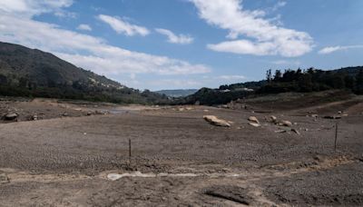 La crisis de los principales embalses que abastecen de agua a Bogotá, en imágenes