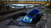 Storm Babet – live: Met Office ice warnings issued as flooding could last days