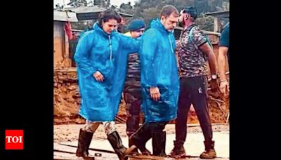 Kerala landslides: Feeling the same sorrow I felt when my father died, says Rahul Gandhi | Kochi News - Times of India