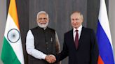 Putin Hosts Modi After Hailing ‘Best in History’ Ties With India Rival China