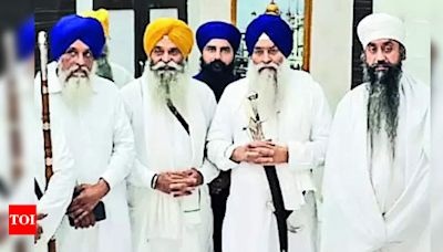 Former Punjab Police IG meets Akal Takht jathedar, raises questions on SAD, SGPC | Chandigarh News - Times of India