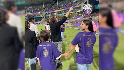 Keeping It Up With The Khans: Suhana's Fam-Jam Pic With Shah Rukh Khan And Others At IPL 2024 Finale