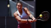 Sabalenka avanza a las semifinales del Abierto de Madrid, Medvédev y Zverev quedan fuera