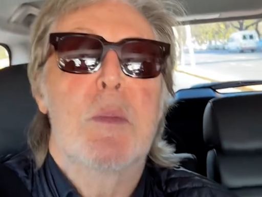 El video que Paul McCartney grabó minutos antes de presentarse en Buenos Aires: “Hermosa noche para un show”