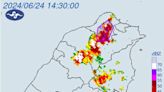 快訊／大雷雨開炸！雙北「狂轟2小時」 警戒區域曝光