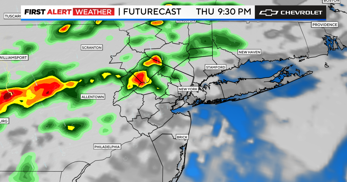 Will today's weather impact 4th of July fireworks? Map shows when rain will stop around NYC area.