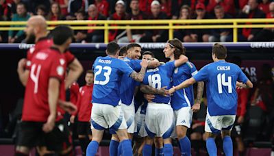 Video: Buffon congratulates Italy players after 2-1 victory over Albania