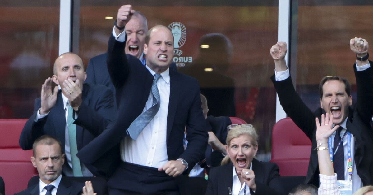 Prince William updates royal fans on football plans ahead of Euros final