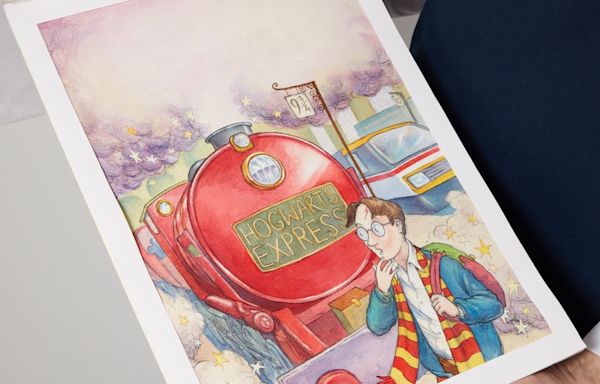 The original 'Harry Potter' book cover art is expected to break records at auction
