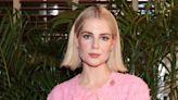 Lucy Boynton Is Pretty in a Pink Tweed Minidress at Chanel's Tribeca Film Festival Luncheon