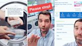 Appliance expert warns against ‘flammable’ TikTok laundry hack that could ruin your dryer: ‘Please stop!’