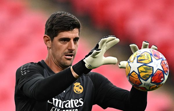 Courtois to start for Real in Champions League final, Ancelotti says