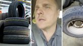 ‘He’s saying we did that on purpose’: Man gets flat right after leaving the tire shop. Now he wants a free one