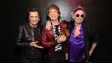 Rolling Stones album goes to number one - drawing level for record with The Beatles and Springsteen