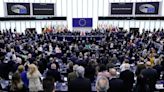 Un eurodiputado suelta una paloma viva en pleno debate en el hemiciclo: "Se va a casa"