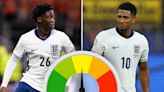 England ratings: Mainoo runs show as Southgate weak sends Three Lions to final