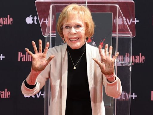 Carol Burnett Cements Legacy At TCL Chinese Theatre With Handprints Ceremony; Details Inside