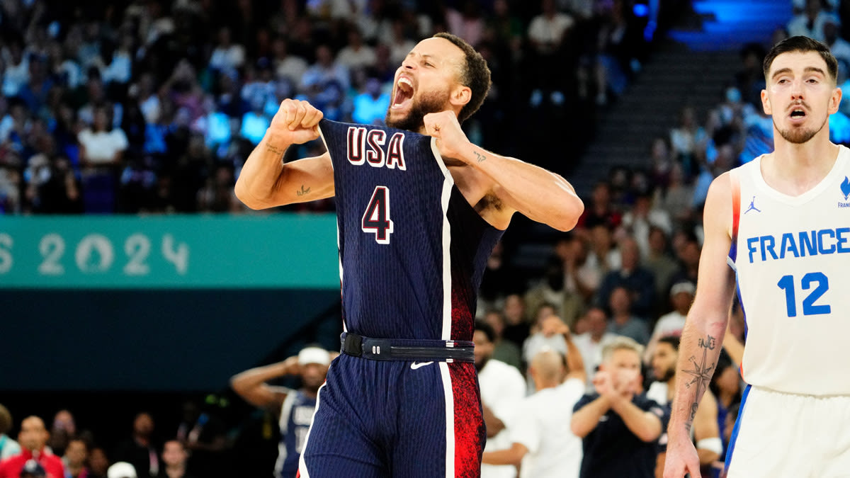 Steph admits he still watches his Olympic gold medal game highlights