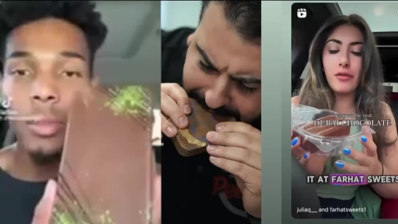 Viral TikTok Dubai Chocolate Bar craze takes over metro Detroit sweet shops