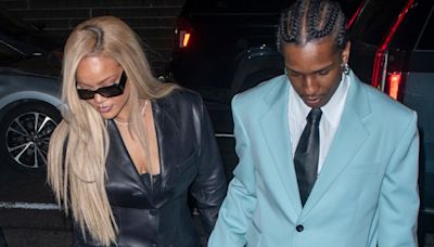 A Sheer Skirt & '80s Suit: Rihanna & A$AP Rocky Twist Black Tie Couples Style