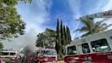 Multiple fires at once hit east San Jose neighborhood, three homes burned