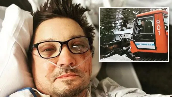 Jeremy Renner saw his own eyeball after near-fatal snowplow accident: 'I guess that's real'