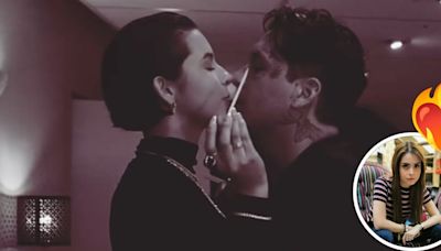 Maryfer Centeno ve “pasión verdadera” en el nuevo video de Christian Nodal y Ángela Aguilar con beso incluido