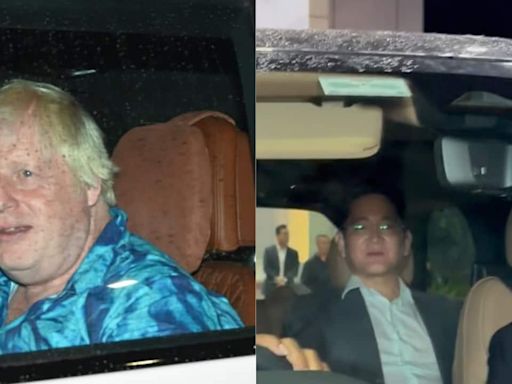 Former UK Prime Minister Boris Johnson and Samsung CEO arrive in Mumbai ahead of Anant Ambani, Radhika Merchant’s wedding