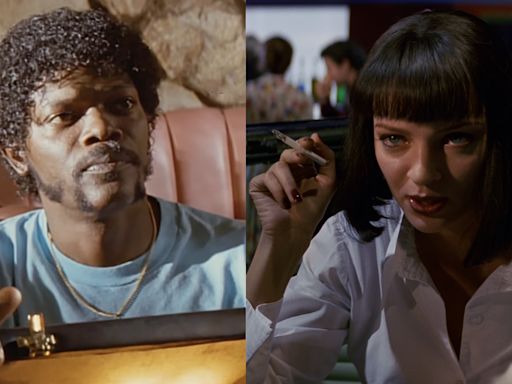 Samuel L Jackson Shared A BTS Pic From His Reunion With Uma Thurman, And Of Course Fans Have All The...