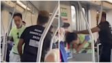 Man involved in multiple physical altercations with passengers on Los Angeles Metro Rail