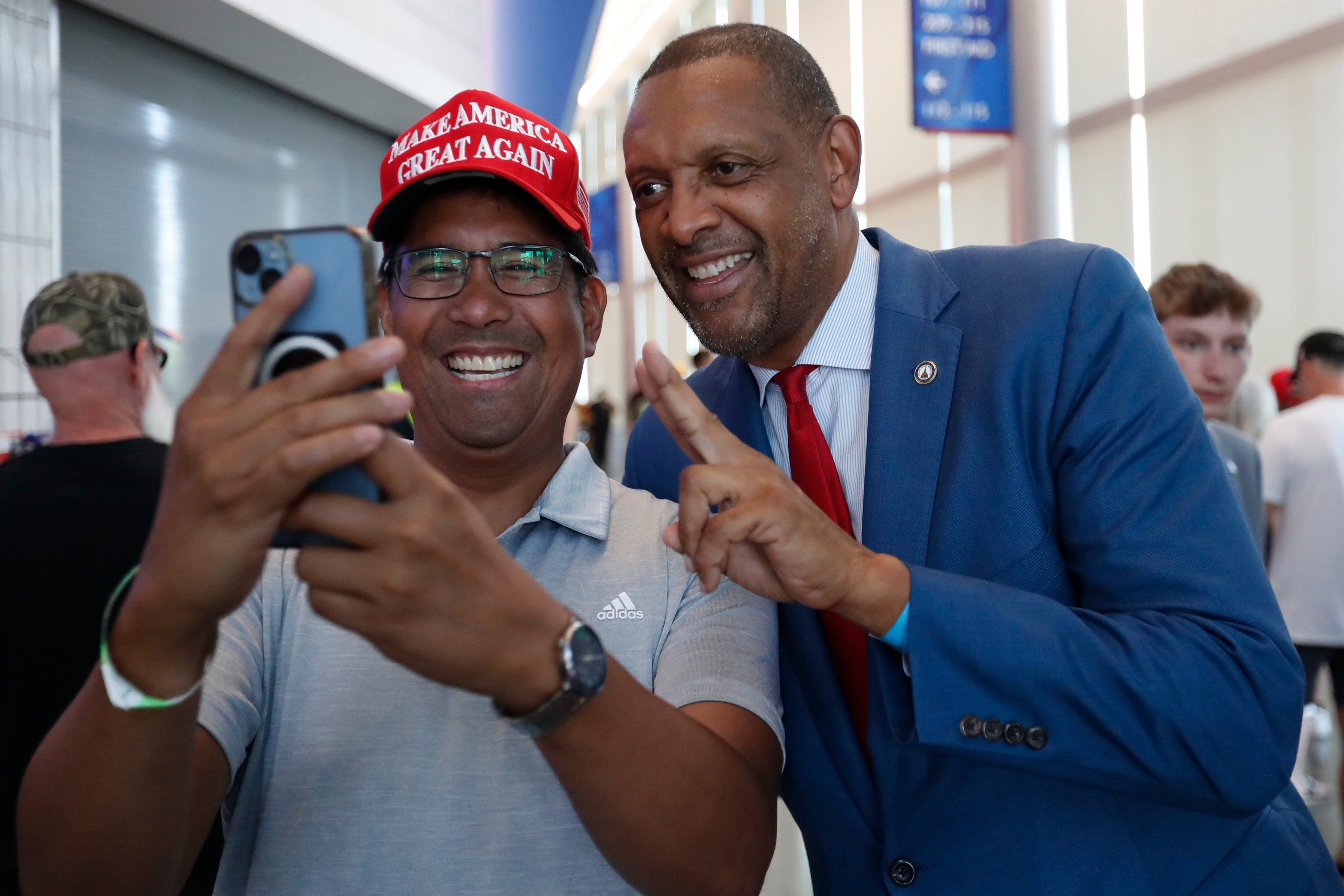 At Trump rally in Atlanta, Black attendees say Kamala Harris playing 'race card' for votes