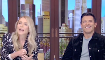 'Live' Fans Are Losing It Over Kelly and Mark's Airport Saga on TikTok