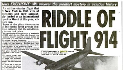 Video does not show mythical aircraft that ‘vanished for 37 years’
